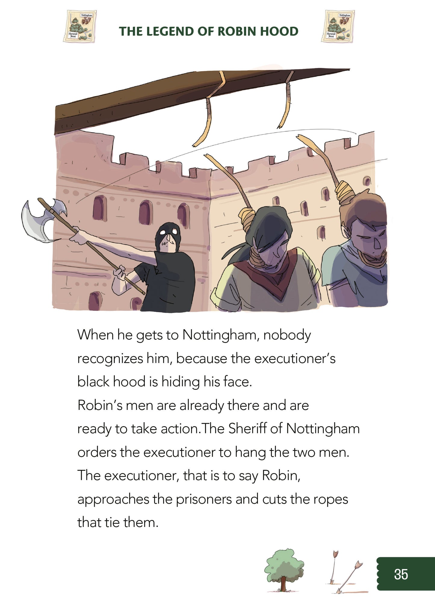 The legend of Robin Hood. con audiolibro