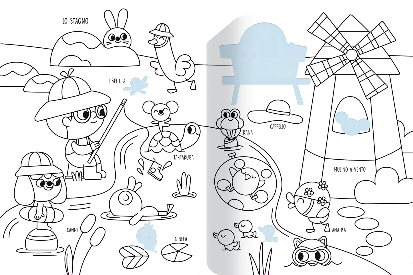 La mia fattoria. Colora, completa con gli sticker e impara nuove parole