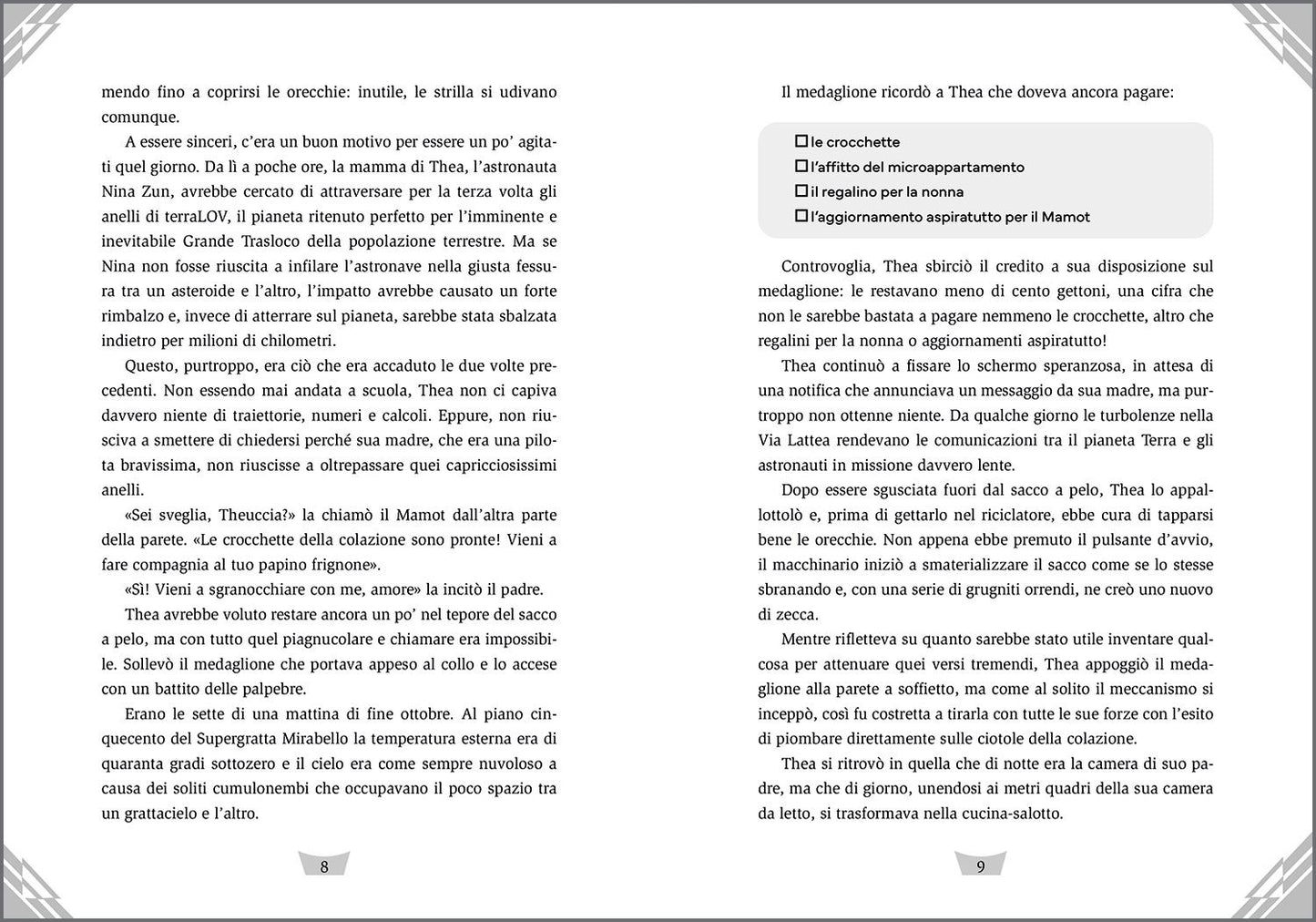 Thea e l'invecchiatore del Dottor Loss