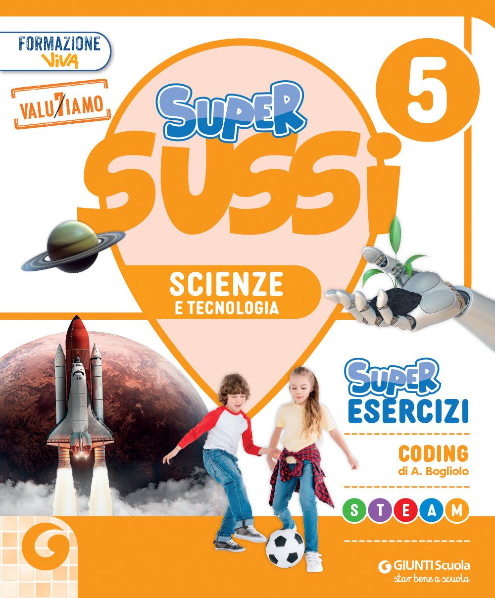 SUPERSUSSI - cl 5 Scienze. Sussidiario delle discipline