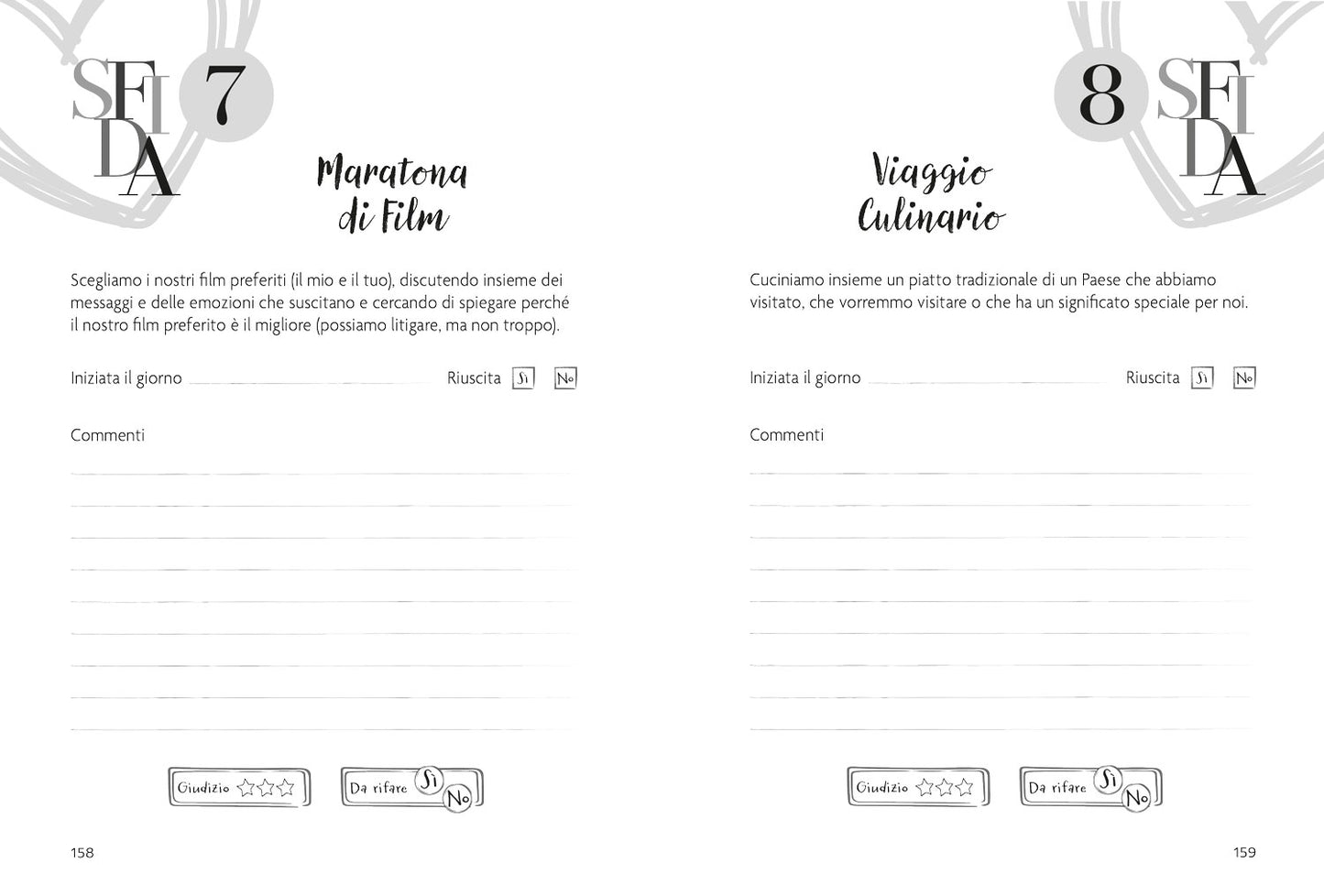 Noi due. Diario di coppia. Ricordi, challenge e parole d'amore