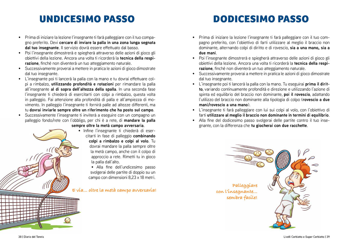 Diario del Tennis livello Cerbiatto