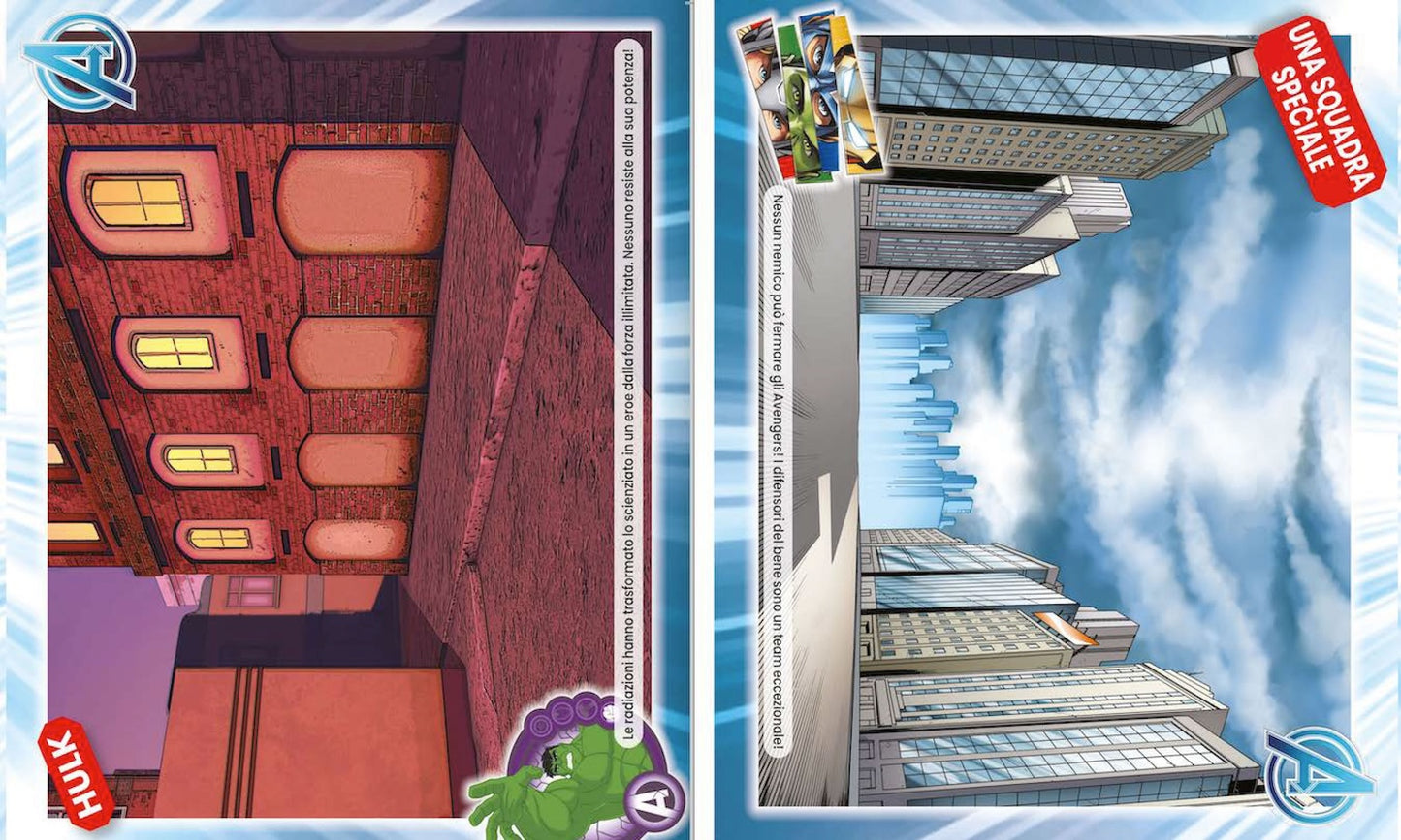 Mini Trasferelli Marvel Avengers