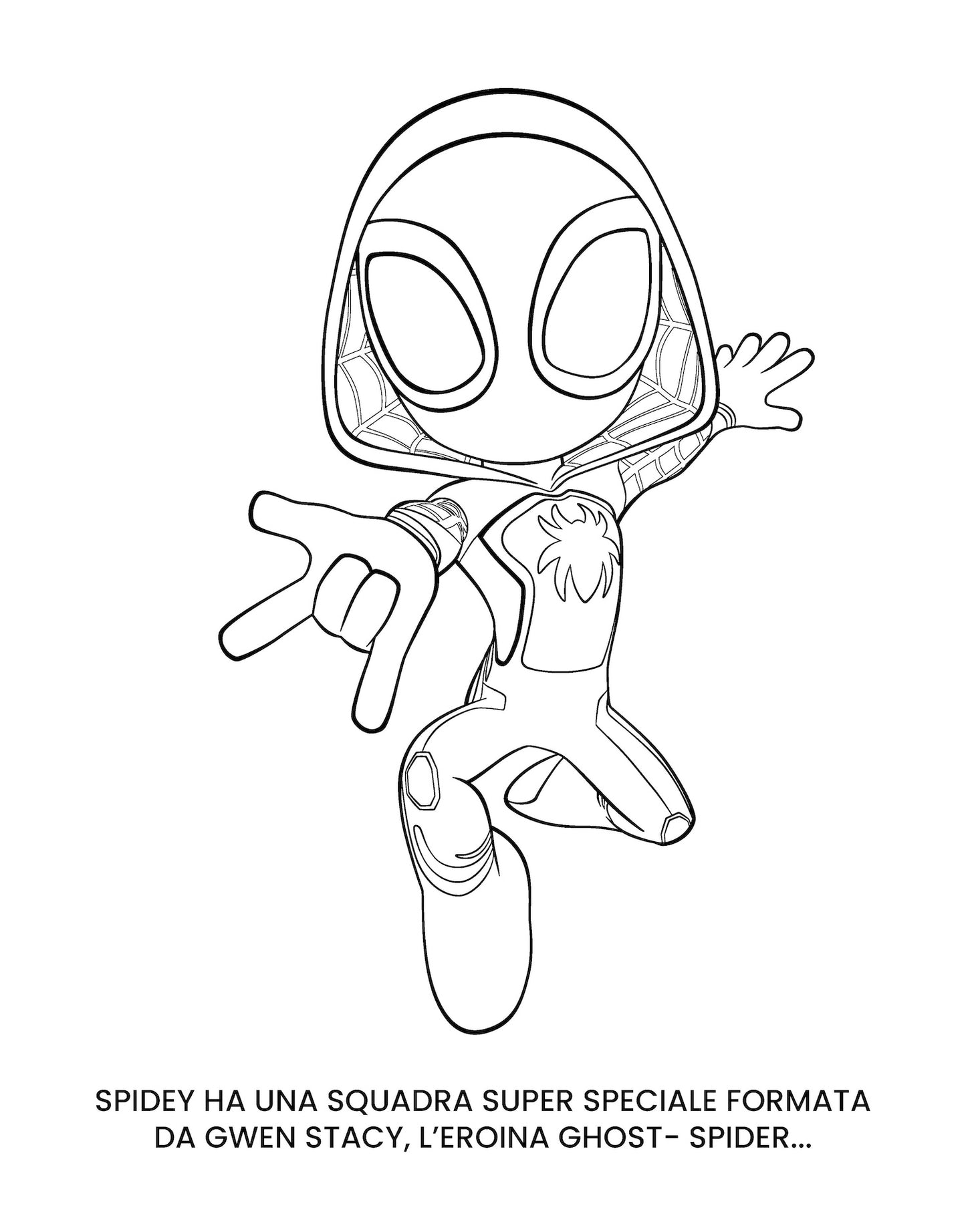 Mini Staccattacca e colora Spidey e i suoi fantastici amici. Più di 60 adesivi