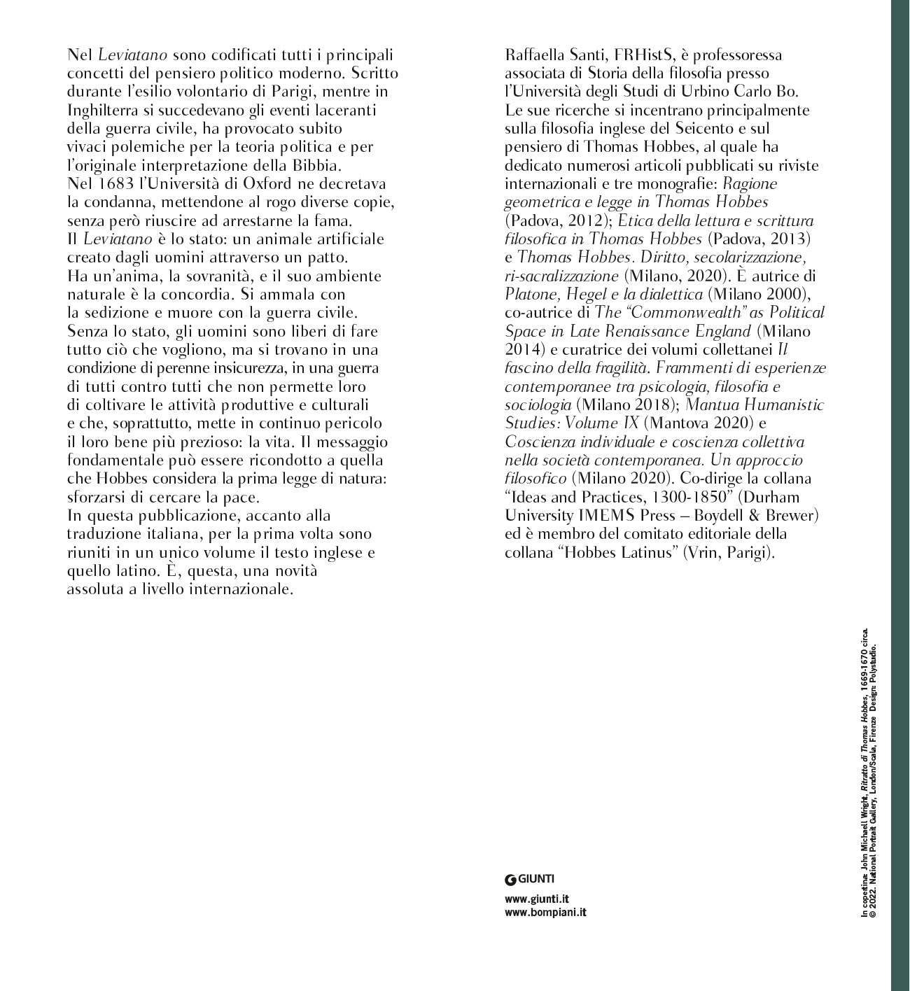 Leviatano. Con testo inglese e latino