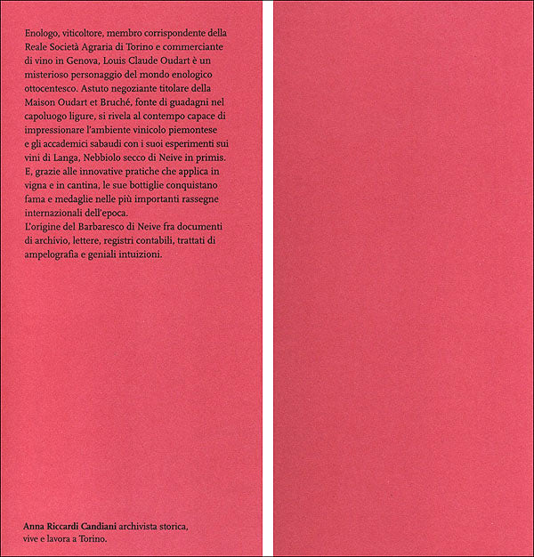 Louis Oudart e i vini nobili del Piemonte. Storia di un enologo francese