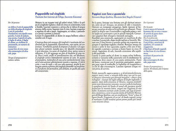 La pasta. 600 piatti della tradizione regionale - Ricette di osterie d'Italia