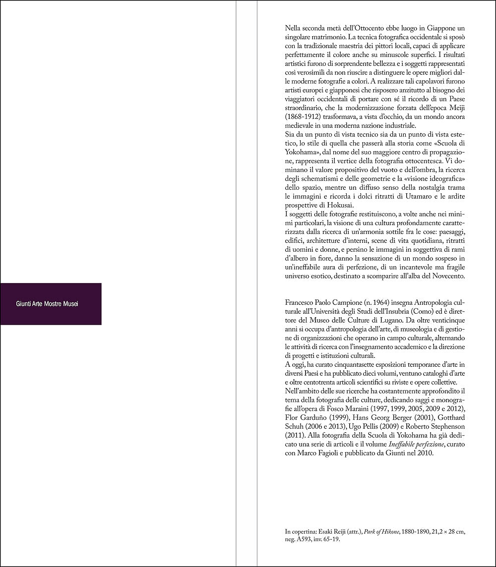 La Scuola di Yokohama. La fotografia nel Giappone dell'Ottocento