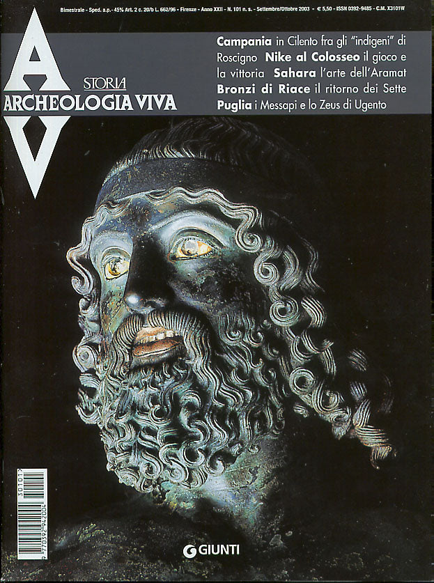 Archeologia Viva n. 101 - settembre/ottobre 2003. Rivista bimestrale