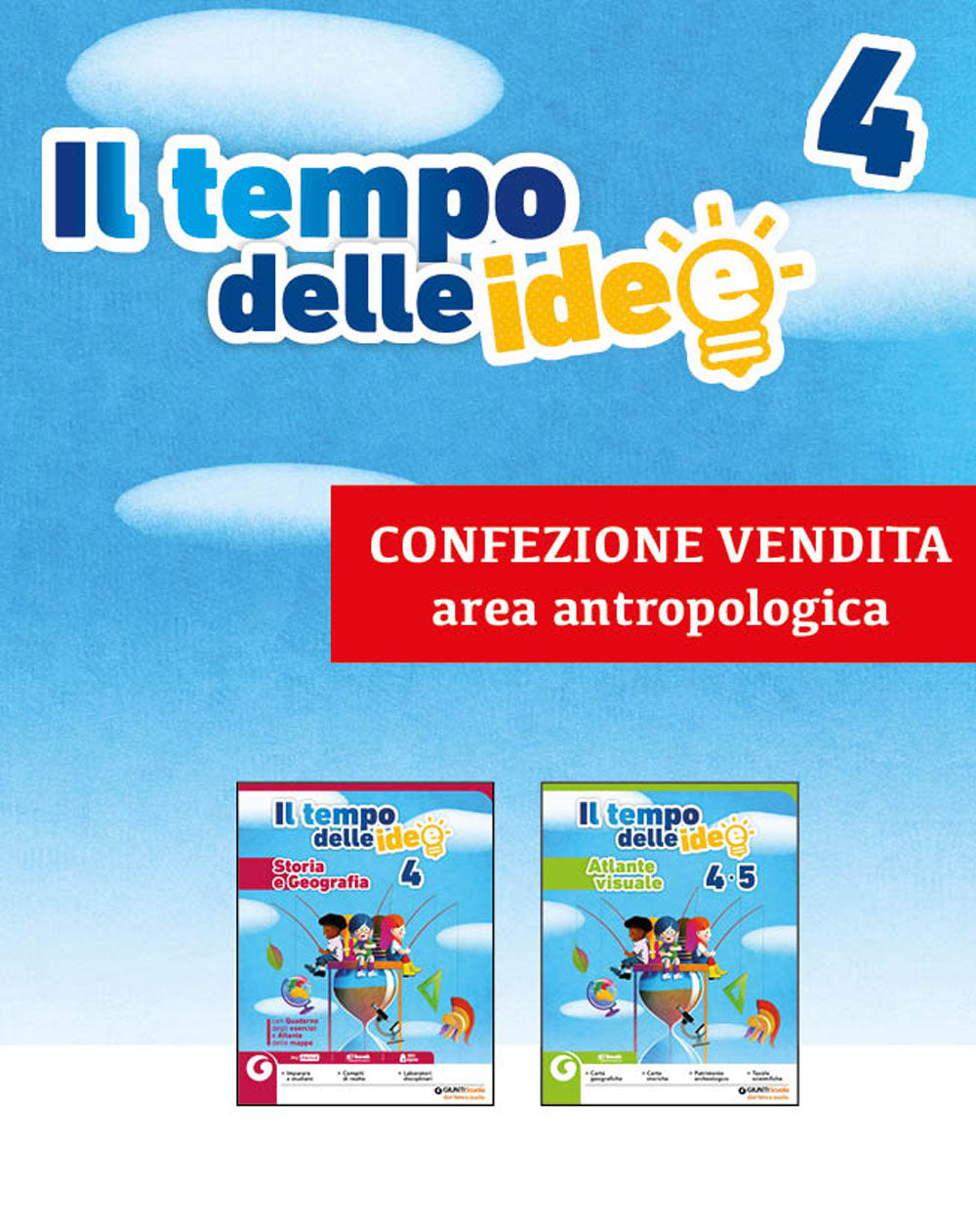 Il tempo delle idee 4 - Antropologico - Confezione Vendita