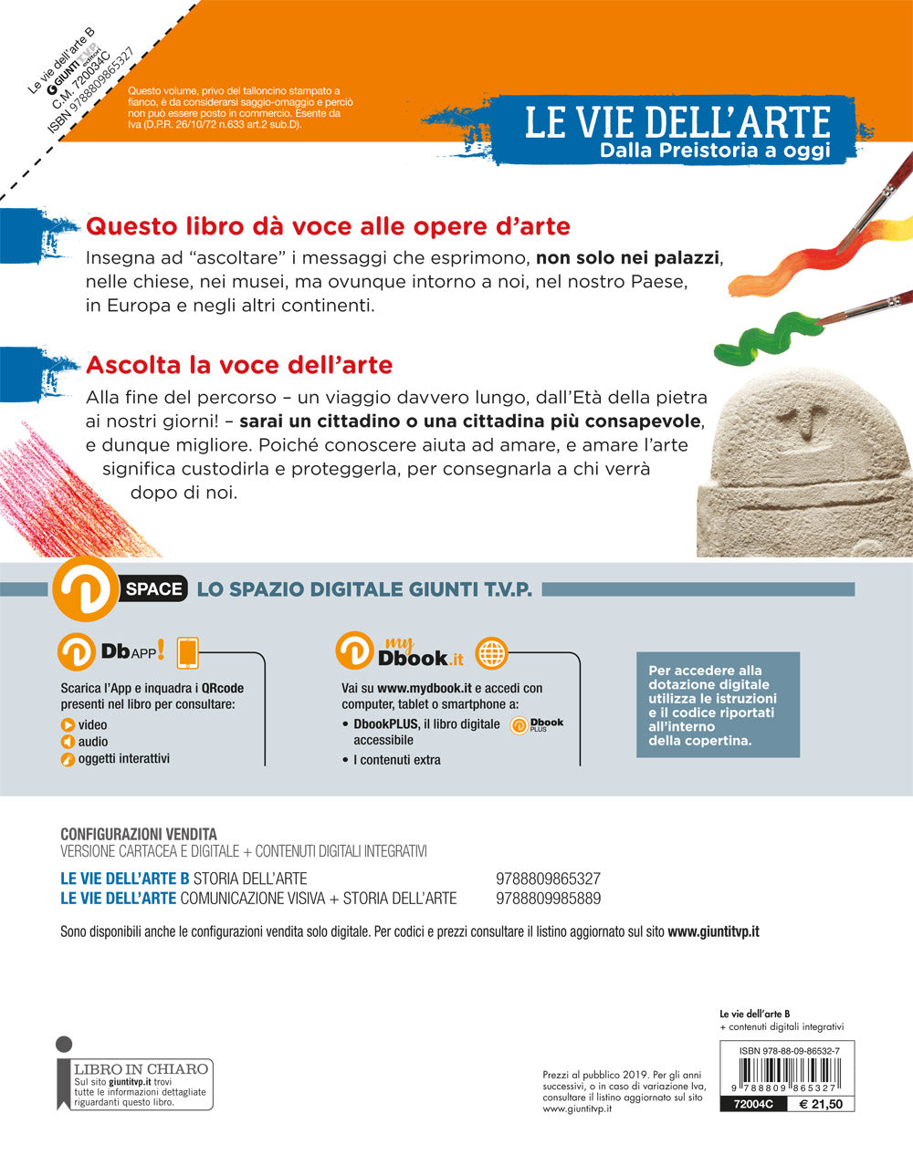 Le vie dell'arte Vol B + Volume Strumenti. Dalla preistoria a oggi