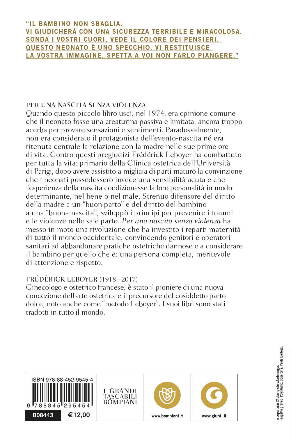 Per una nascita senza violenza. Il parto dal punto di vista del bambino