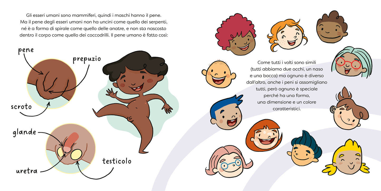 Pisellino? Si chiama Pene!. Per parlare con serenità e senza imbarazzo di sessualità con i bambini