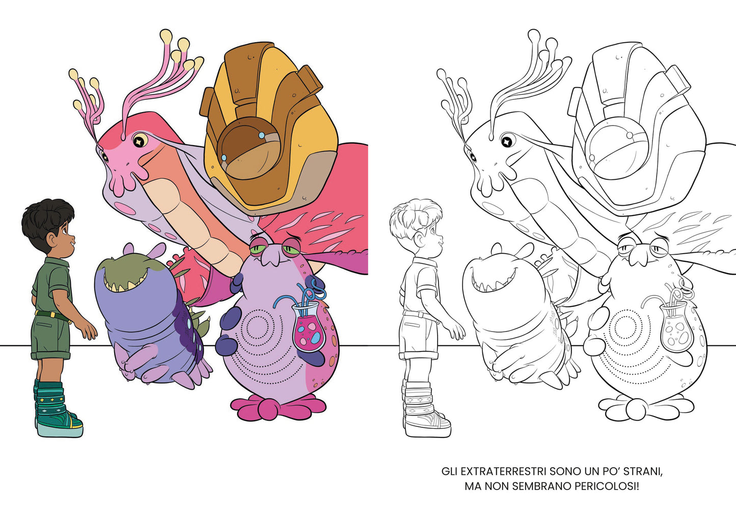 Elio Primo album da colorare. Avventura fra le stelle