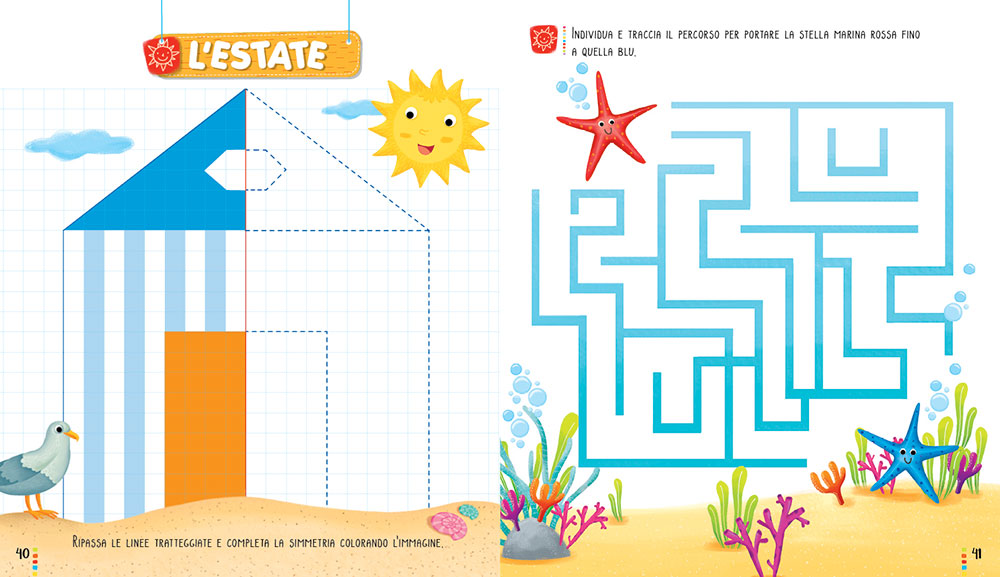 Gioco e imparo con le stagioni. Attività, giochi, pregrafismi