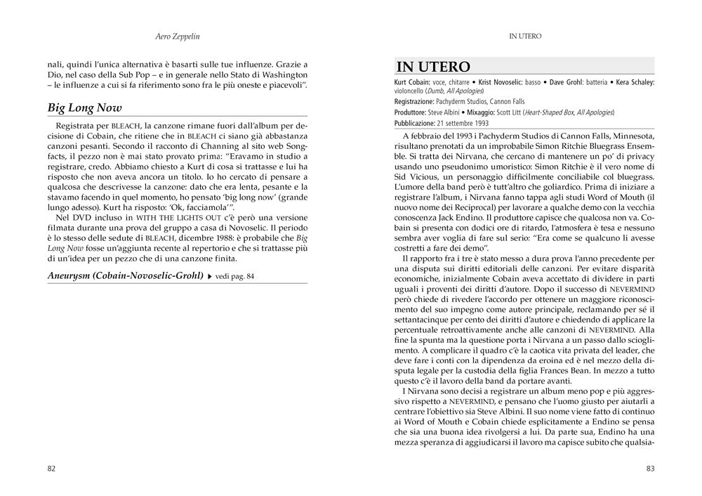 Nirvana. Teen Spirit. Le storie dietro le canzoni