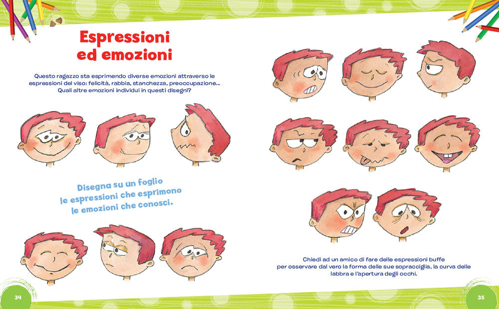 Tanti trucchi per disegnare. Hai mai scarabbocchiato dei disegni al margine del tuo quaderno?