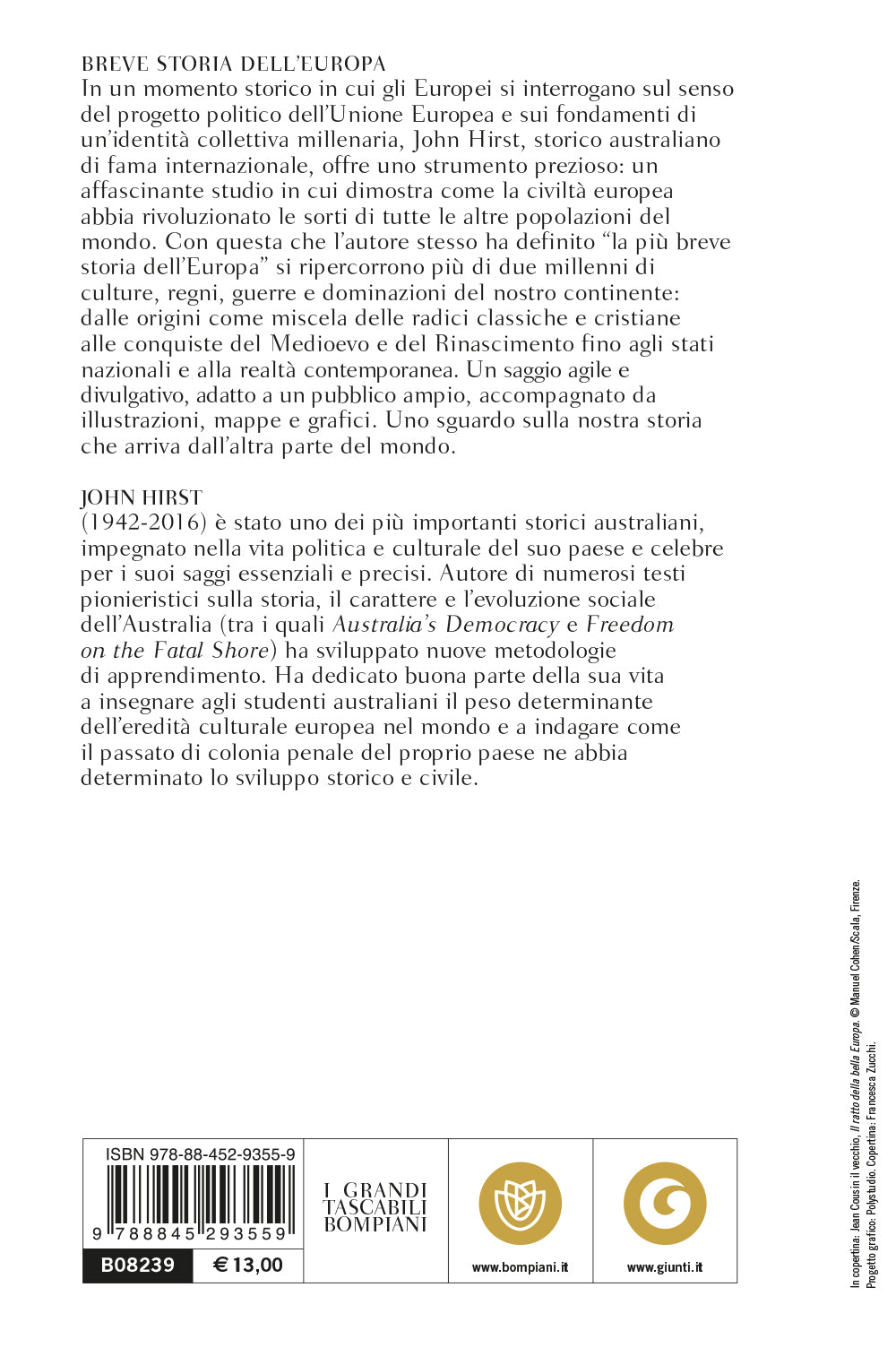 Breve storia dell'Europa. Le origini, gli eventi e i personaggi