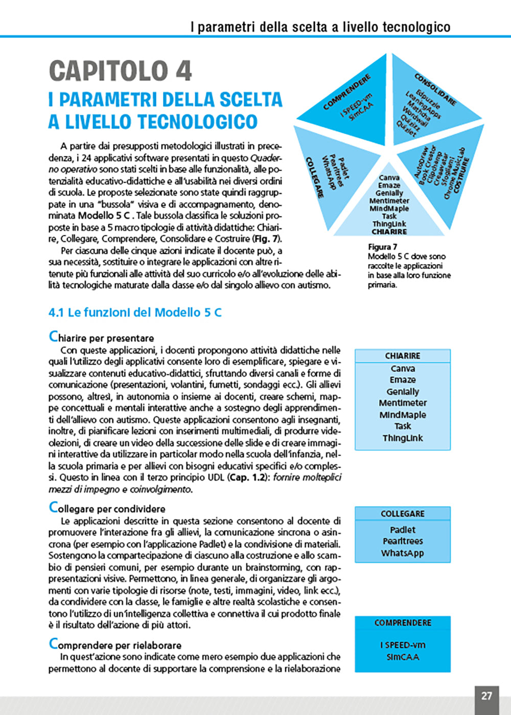 Autismo e applicazioni tecnologiche . Quaderno operativo