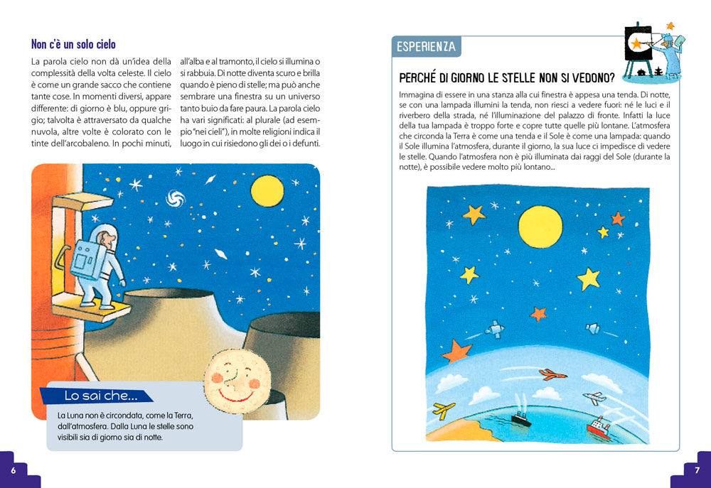 Il cielo a piccoli passi. Con la carta del cielo