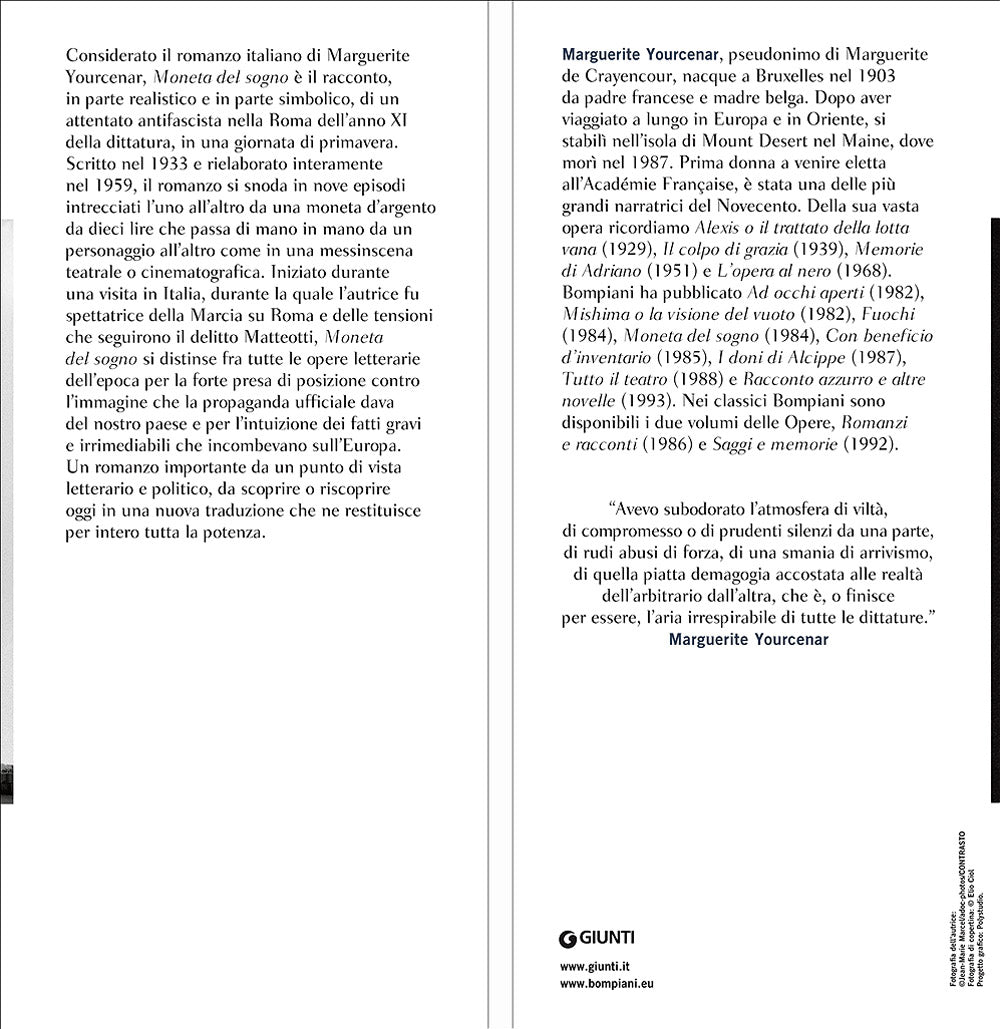 Moneta del sogno. Nuova traduzione