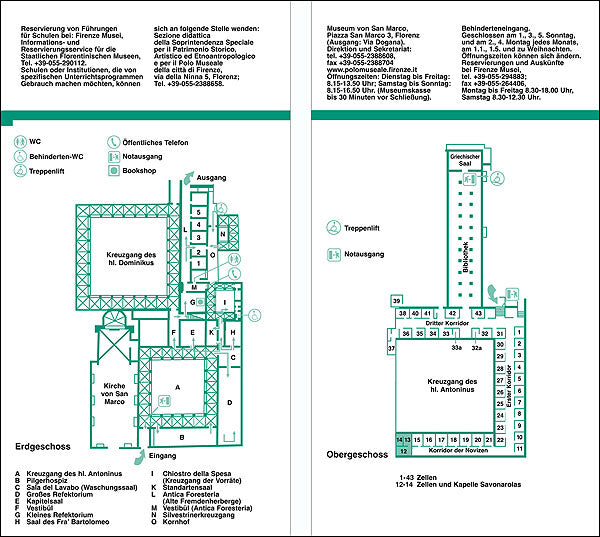 Museum von San Marco (in tedesco). Der offizielle Führer- Nuova edizione aggiornata