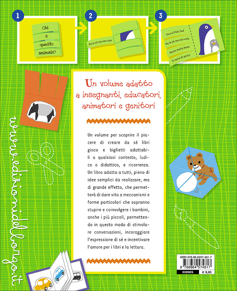 Crea tu libri e biglietti per bambini. Tante idee per creare libri gioco e biglietti per tutte le occasioni