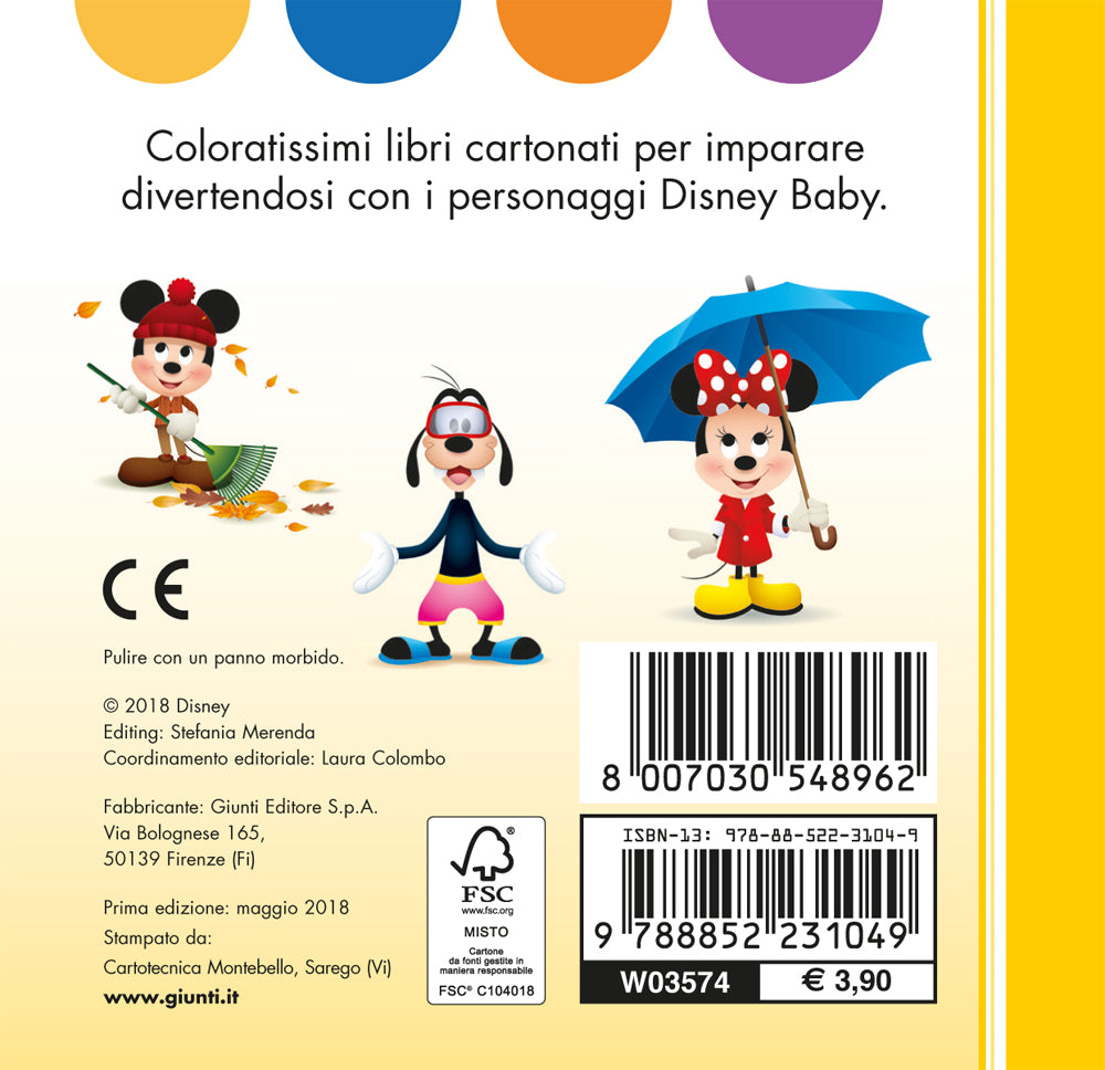 I Miei Primi Librottini - Disney Baby. Mi vesto così!