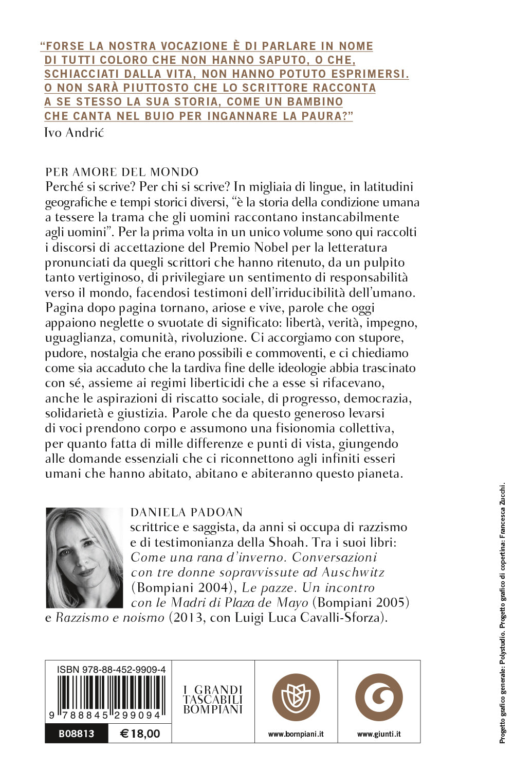Per amore del mondo. I discorsi politici dei premi Nobel per la letteratura