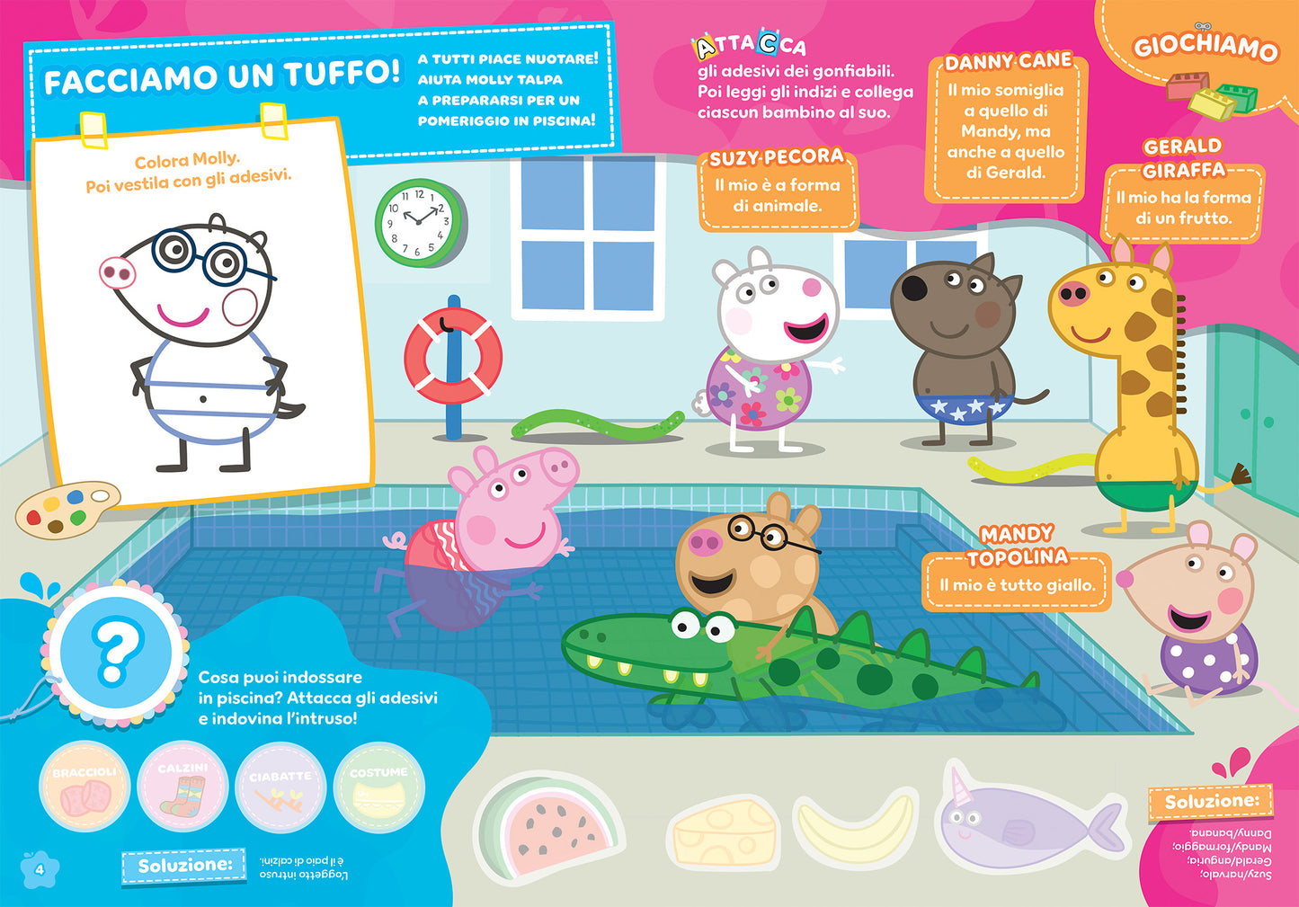 Peppa Pig. Activity con gadget. Come mi vesto oggi? + Dress up set