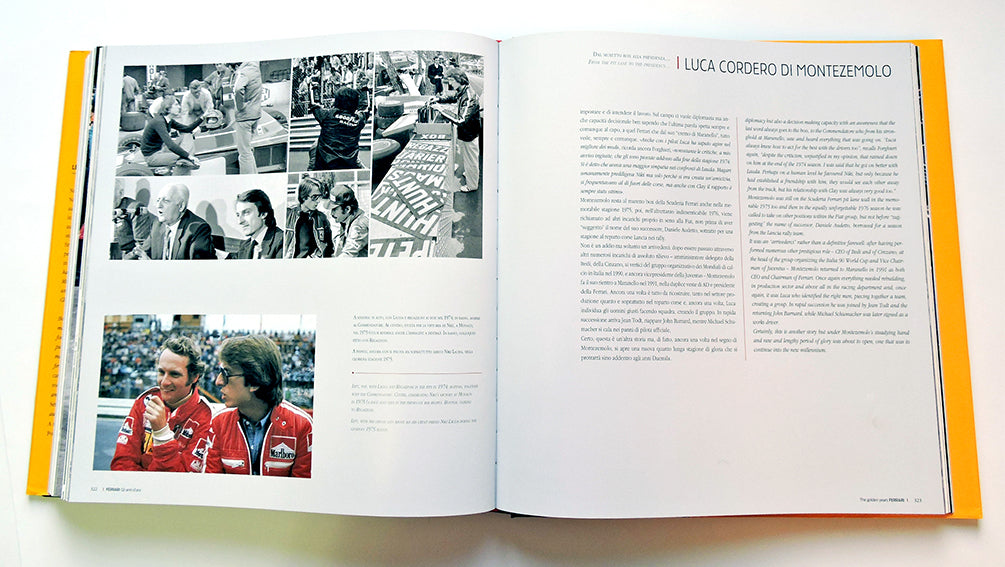 FERRARI Gli anni d'oro Edizione ampliata/The golden years Enlarged edition (ed. ita-ing)