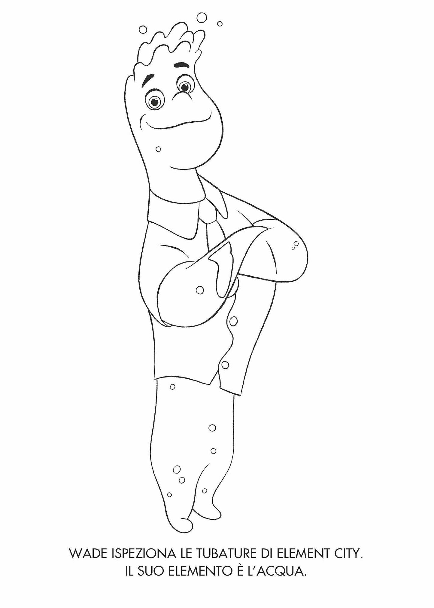 Elemental Primo album da colorare. Scopri il tuo splendore