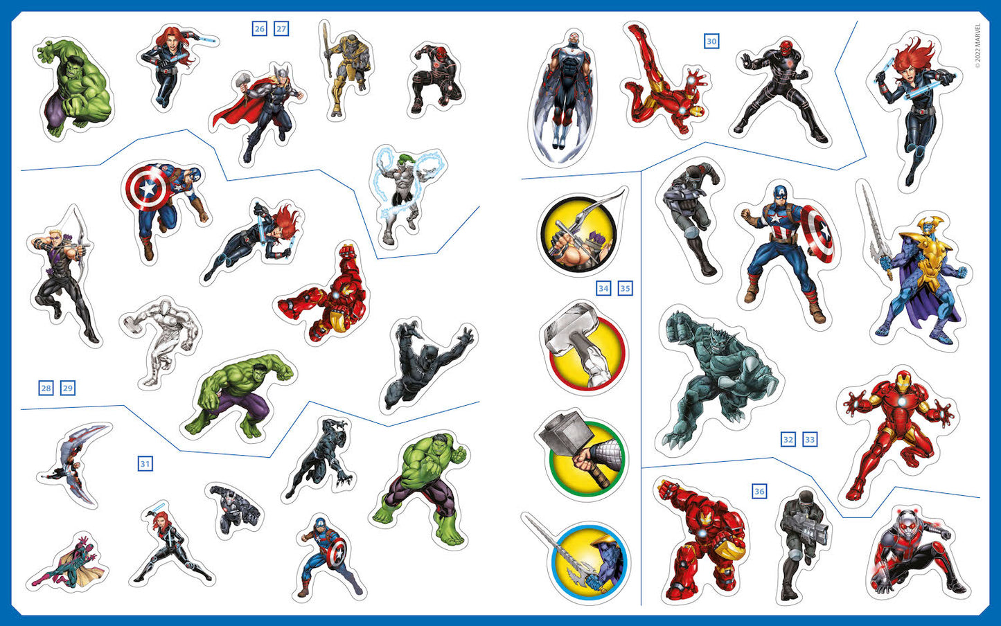 Avengers Super Staccattacca Marvel. Gioca, attacca, impara! Con più di 180 adesivi