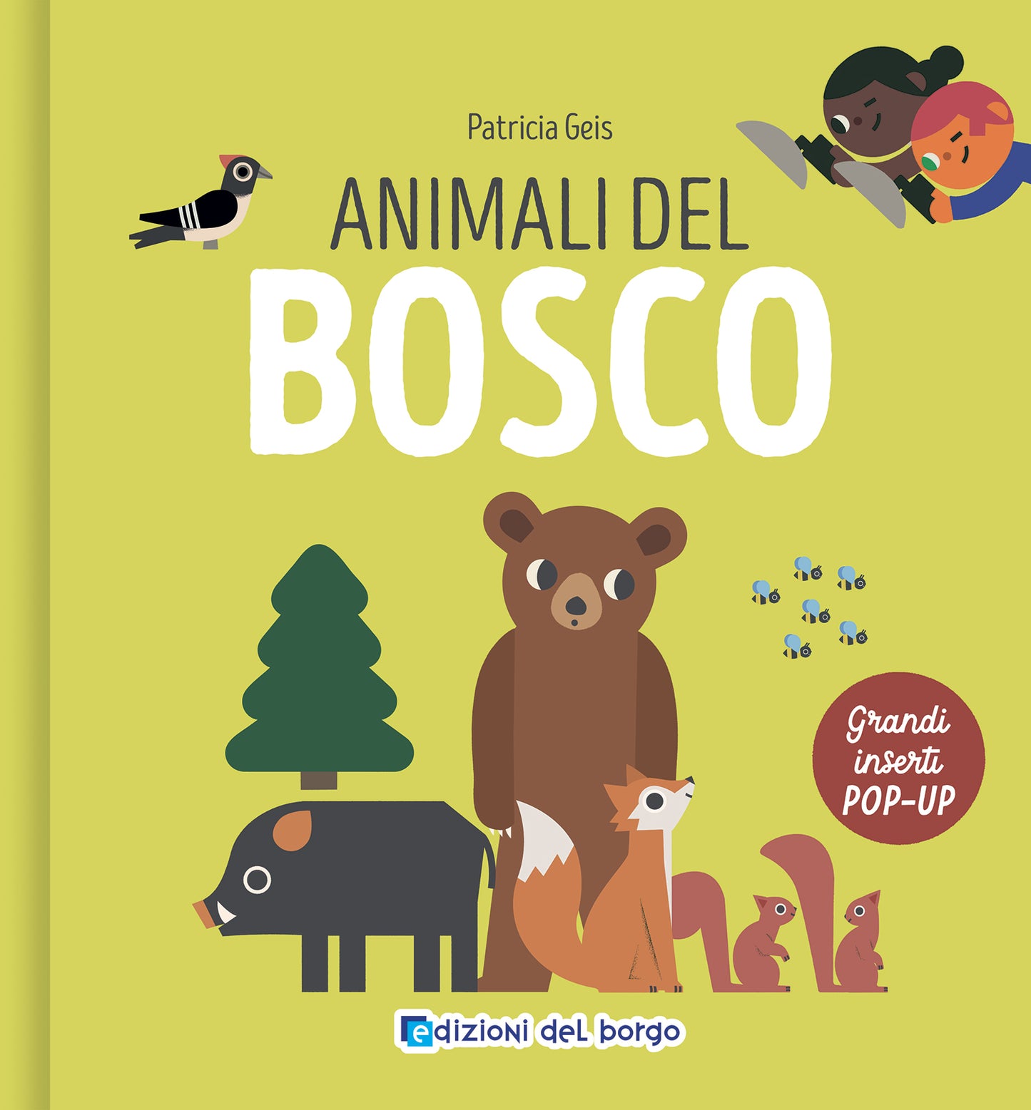 Gli animali del bosco. Grandi inserti pop-up