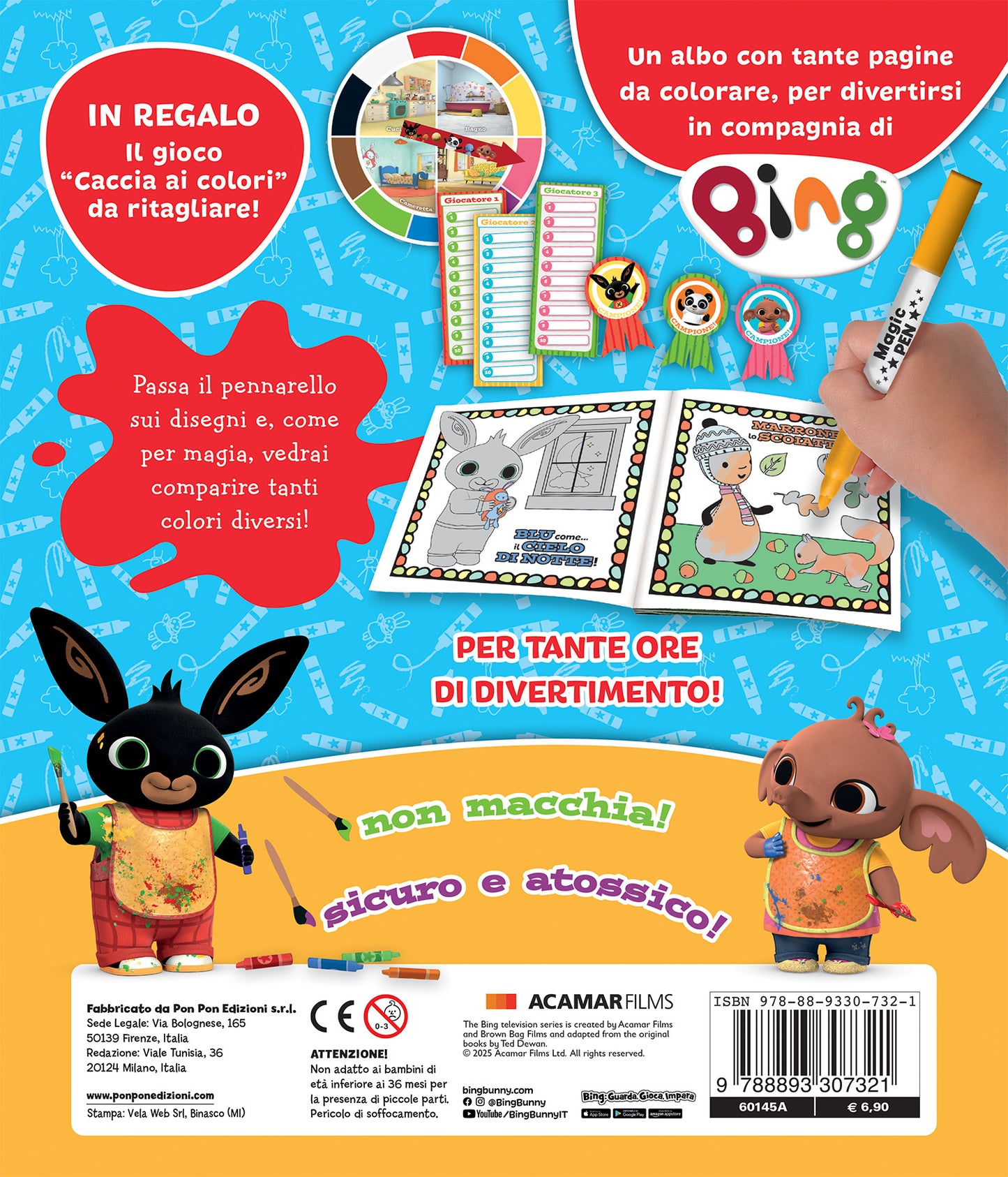 Bing. Albo magico. Scopriamo i colori
