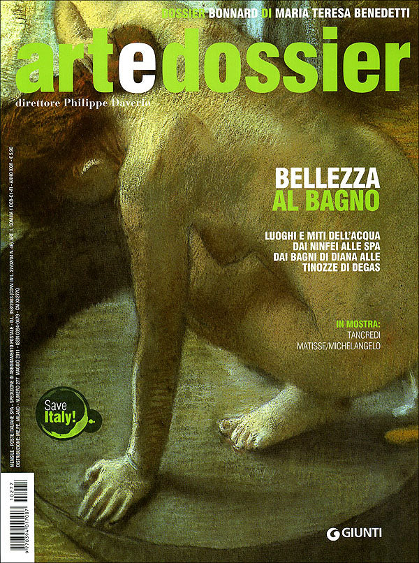 Art e dossier n. 277, maggio 2011. allegato a questo numero il dossier: Bonnard di Maria Teresa Benedetti