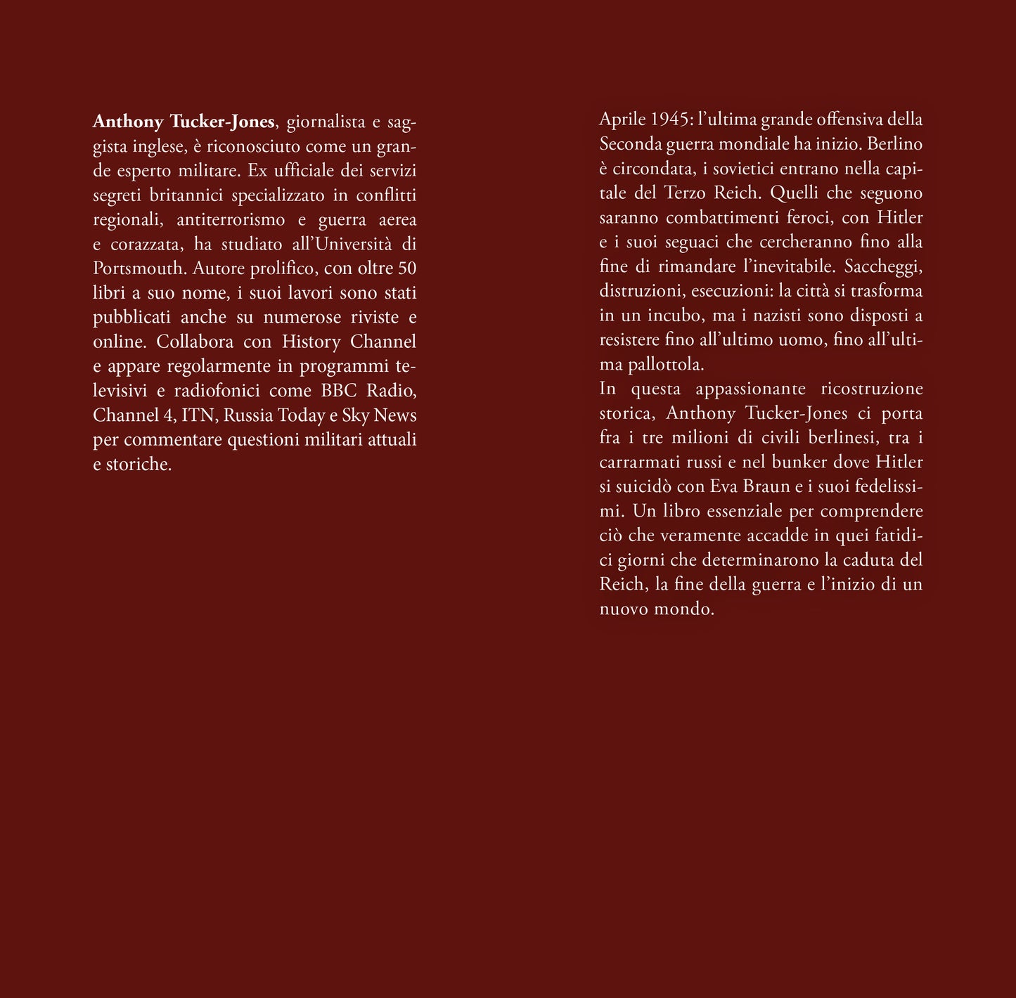 La caduta di Berlino. Gli ultimi giorni di un regime infernale