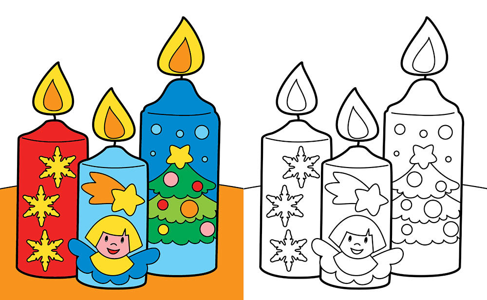 Natale da colorare. Alberi di Natale - Personaggi natalizi - Regali - Addobbi e... - 144 pagine di puro divertimento!