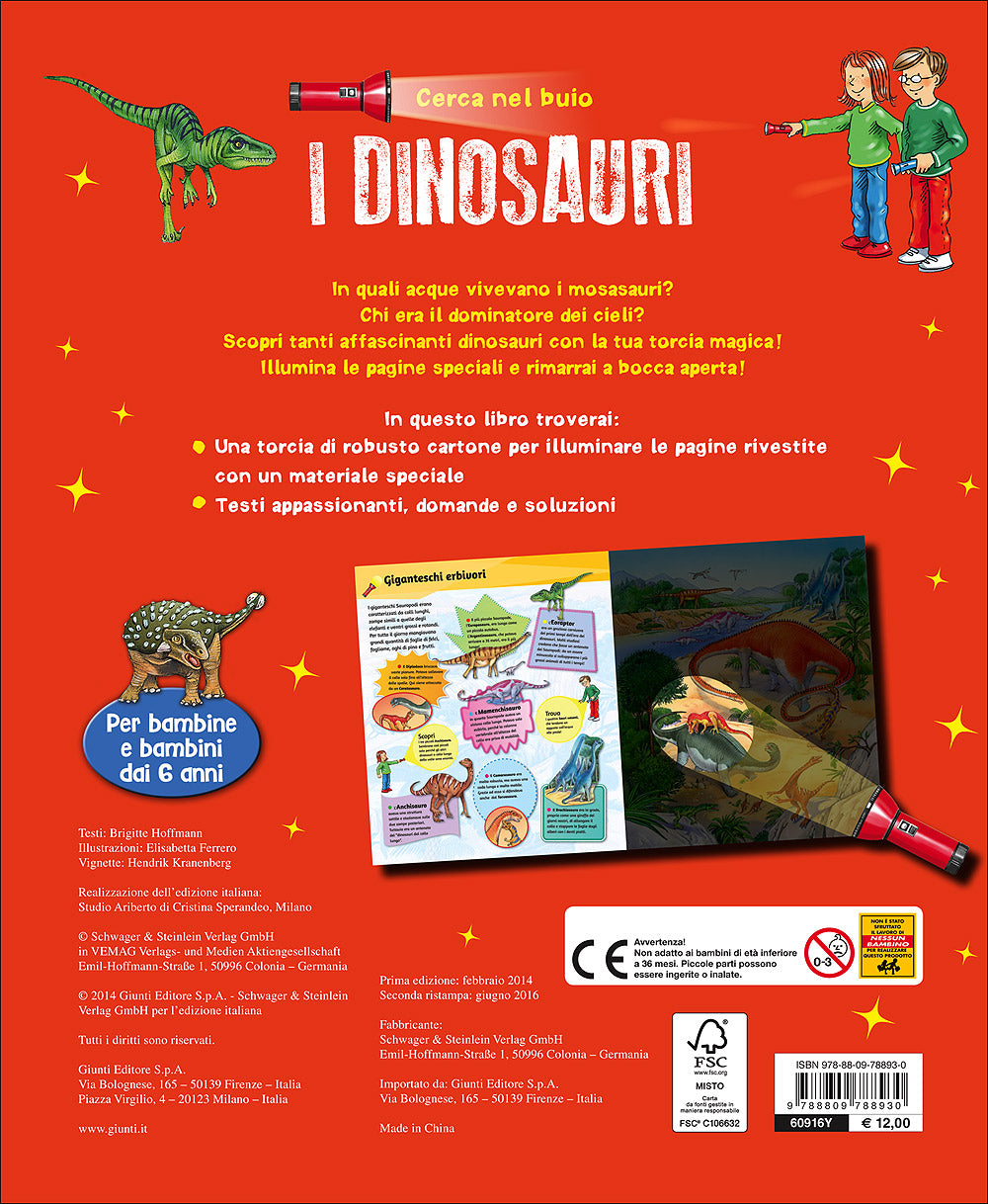 I dinosauri. Illumina e scopri!