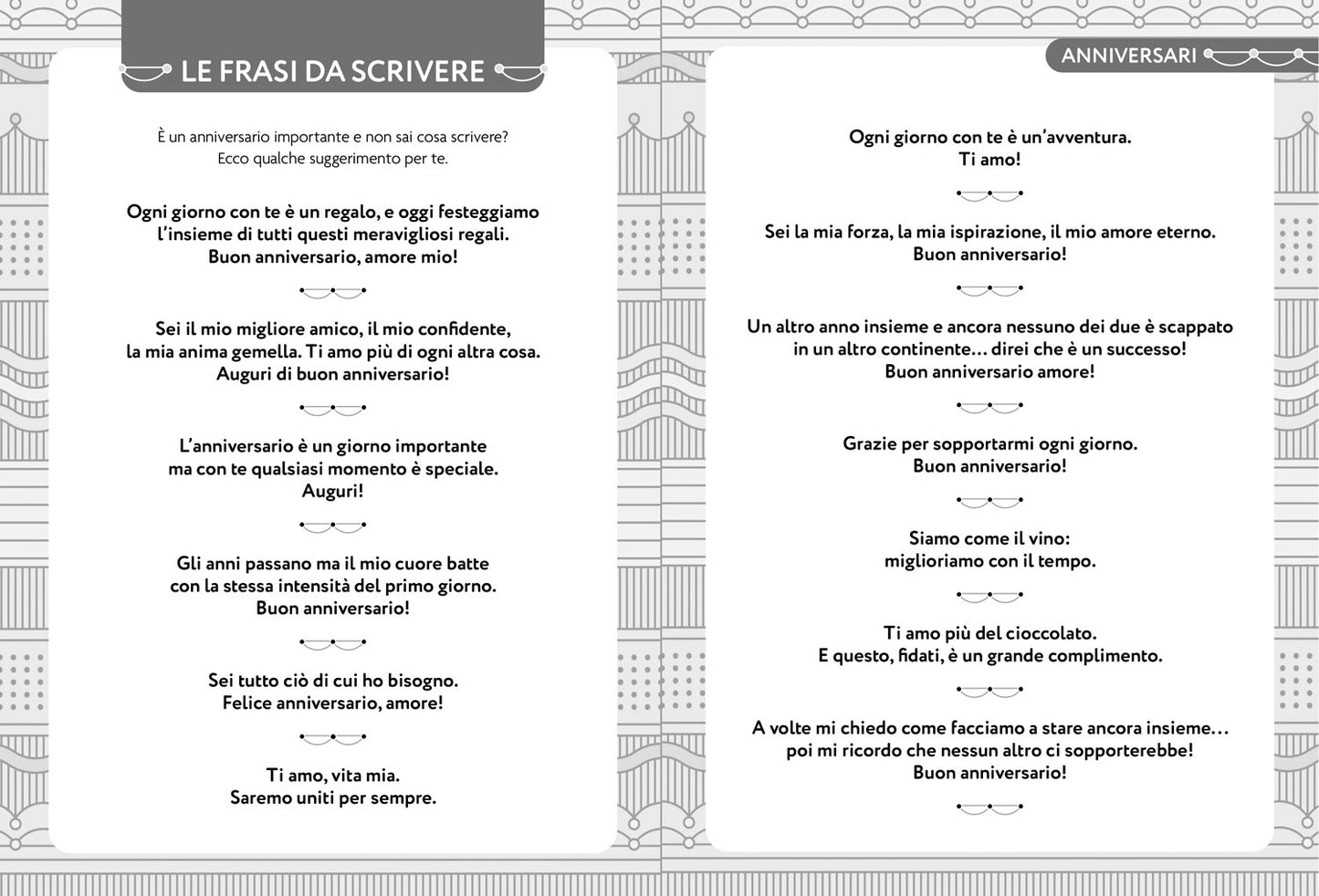 LE DATE DA RICORDARE