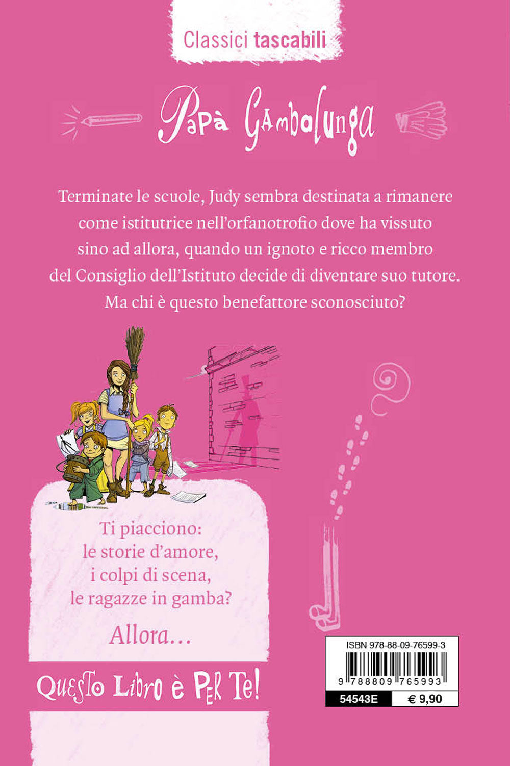 Papà Gambalunga. Raccontato da Luisa Mattia