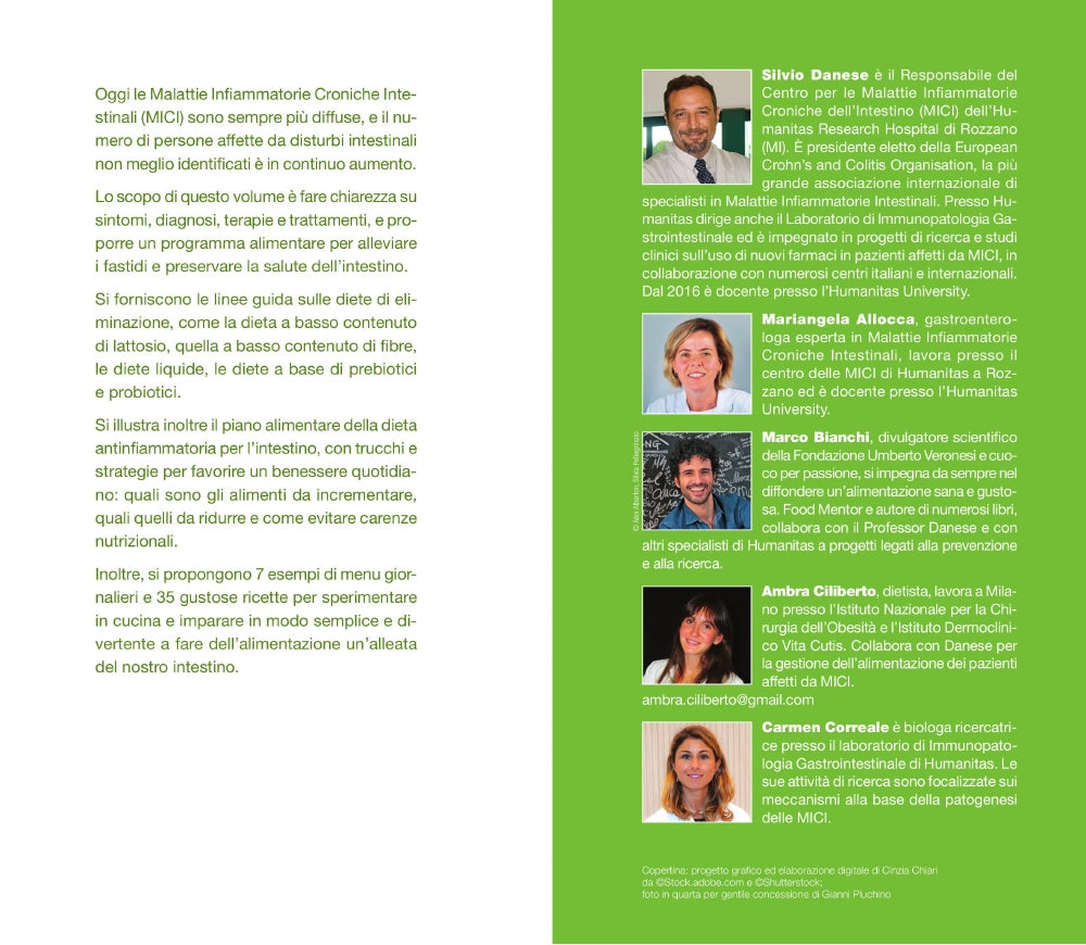 La dieta antinfiammatoria per l'intestino