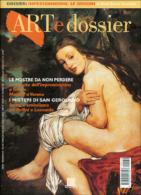 Art e dossier n. 159, Settembre 2000. allegato a questo numero il dossier: Impressionismo. Le origini
