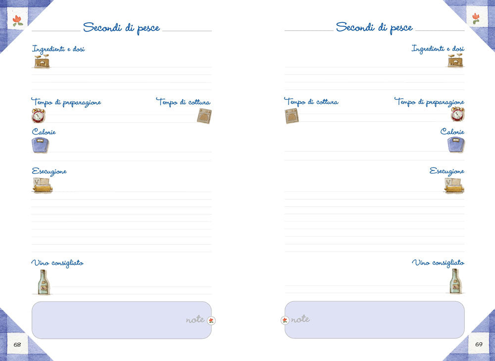 Il ricettario di casa. Per raccogliere i miei piatti migliori