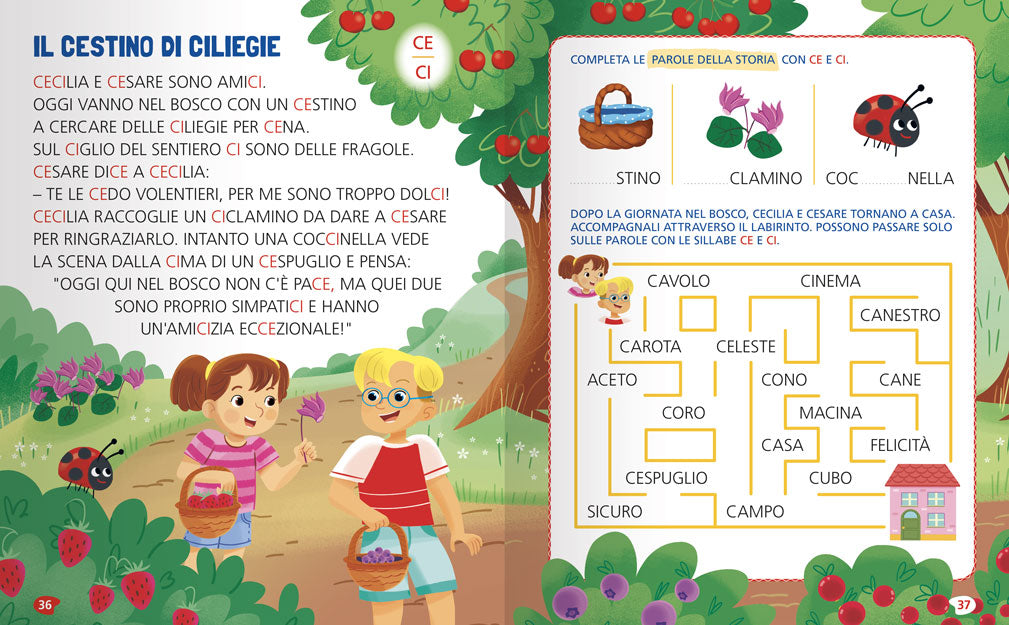 Dalle sillabe alle parole, dalle parole ai racconti. in stampatello maiuscolo