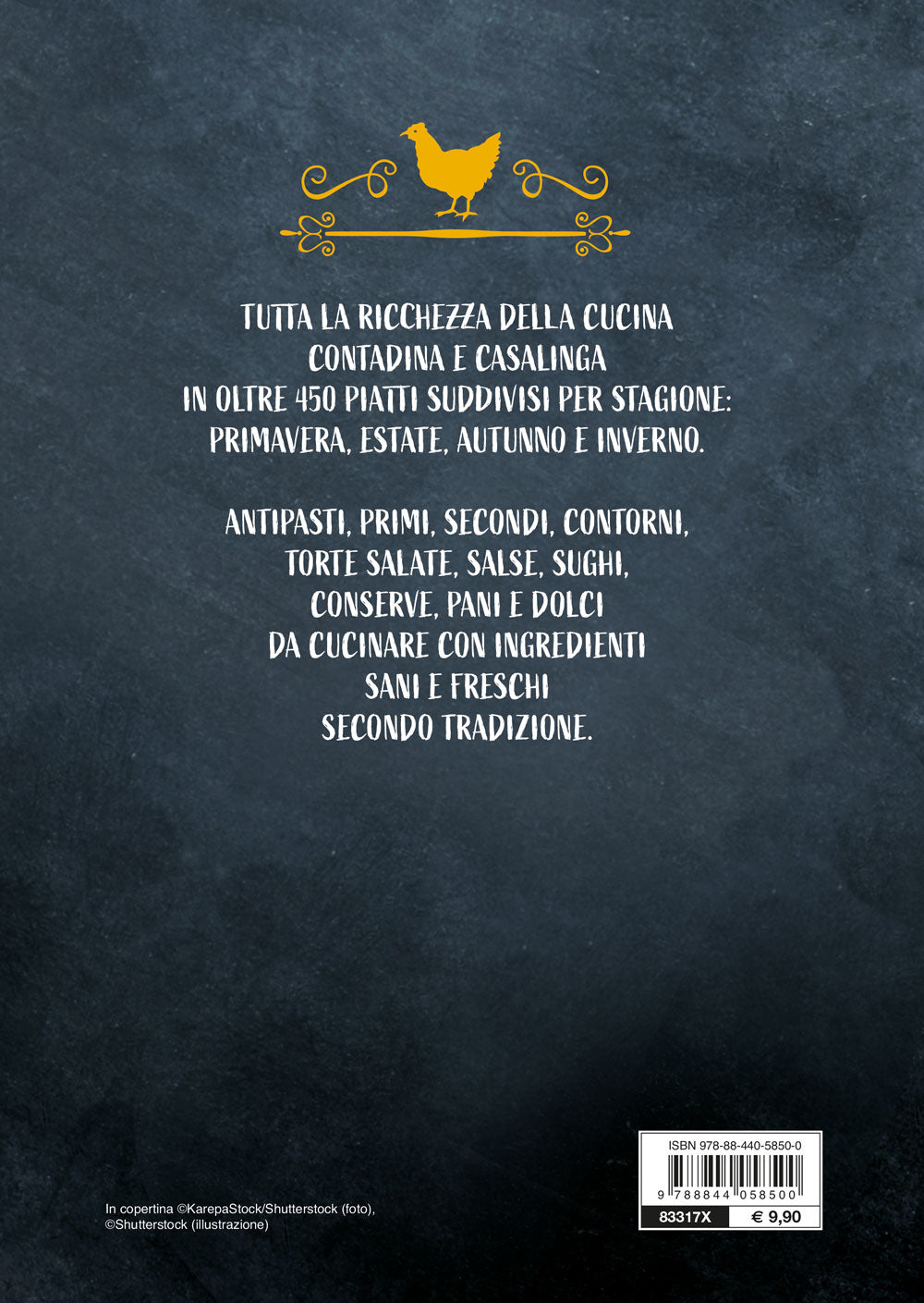 La cucina contadina . oltre 450 ricette