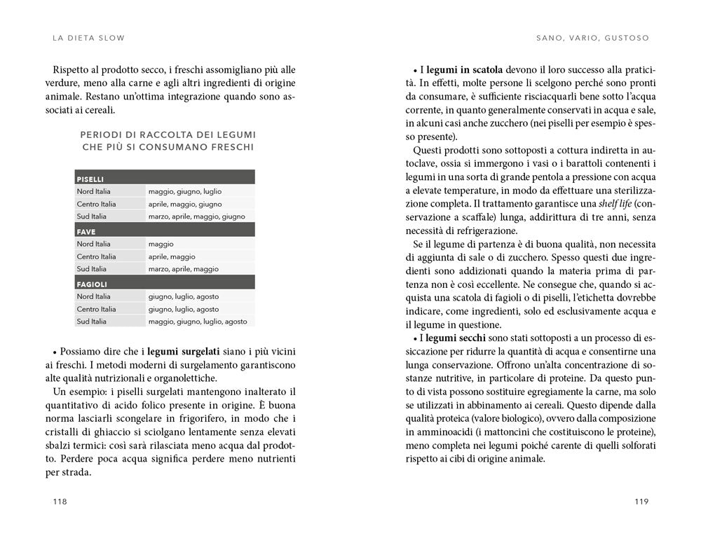 LA DIETA SLOW FOOD. La cucina del benessere con i menù stagionali e 150 ricette