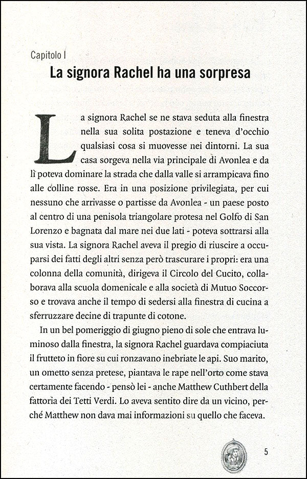 Anna dai Capelli Rossi. Raccontato da Vanna Cercenà