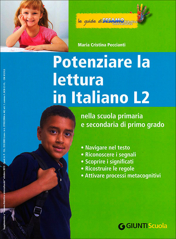 Potenziare la lettura in Italiano L2 - Le guide di Sesamo. nella Scuola primaria e Secondaria di primo grado