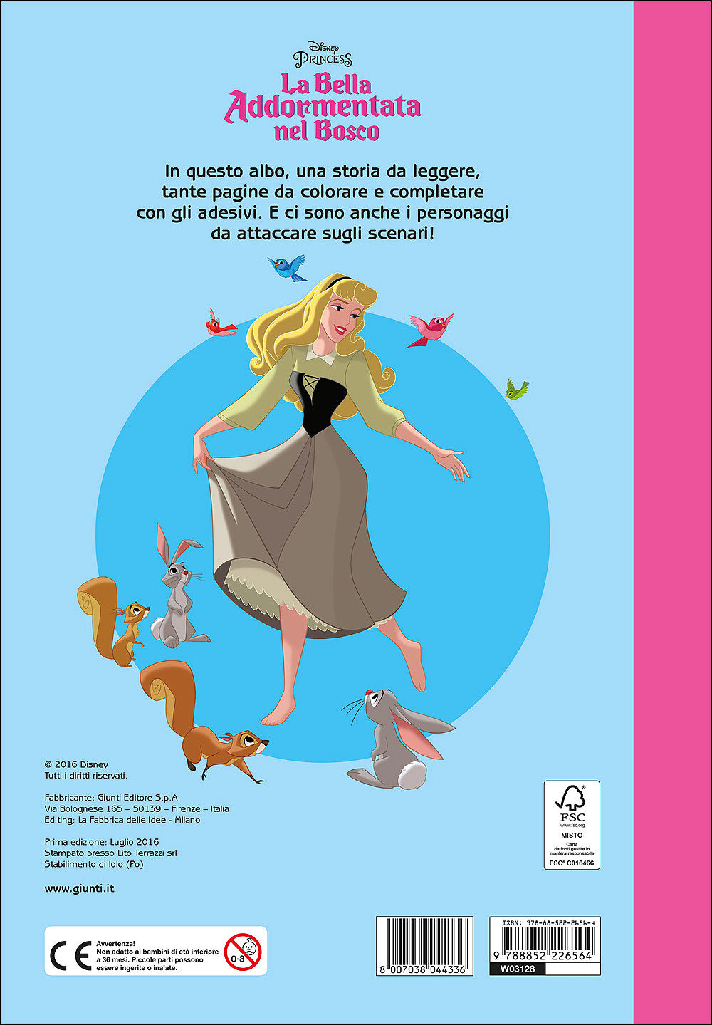 La Bella Addormentata nel Bosco - Staccattacca&Colora